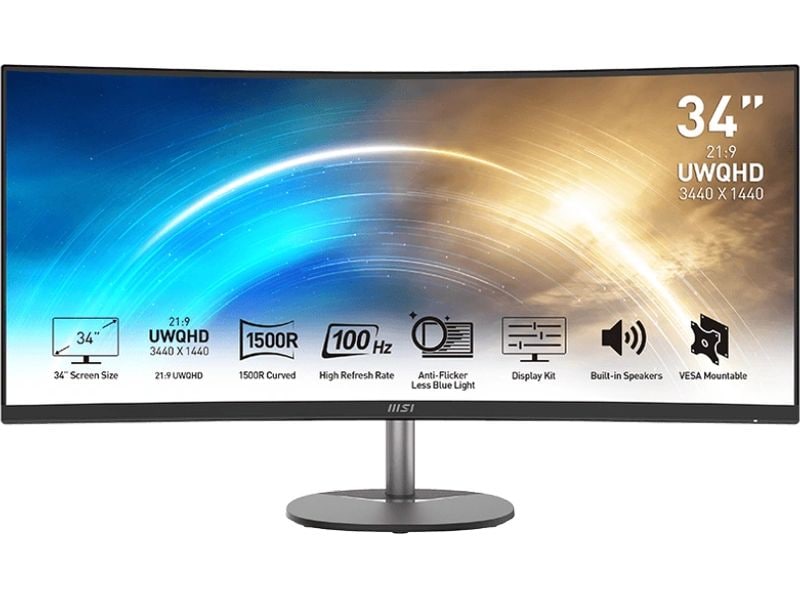 MSI Monitor PRO MP341CQDE 34