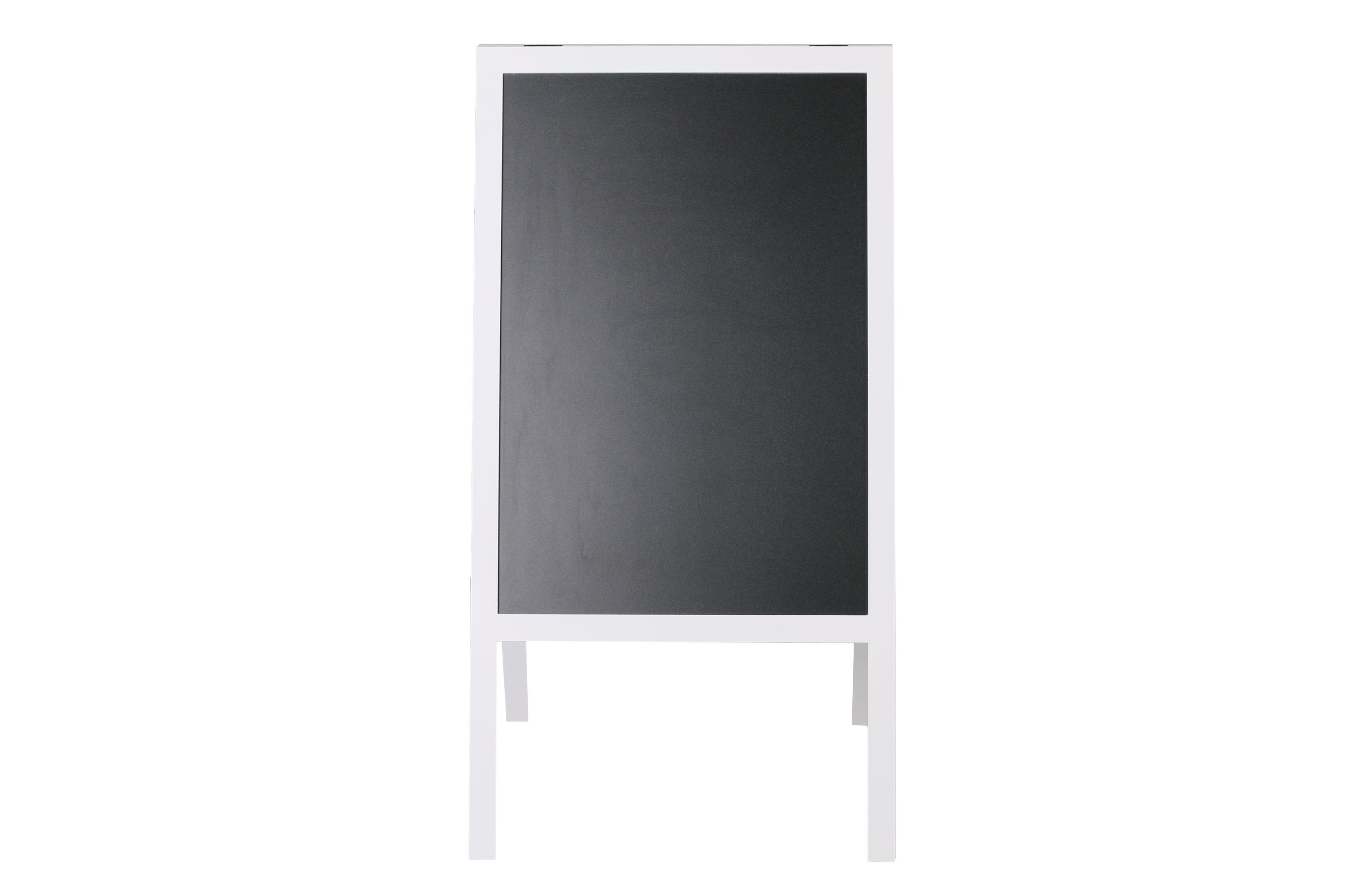 Kundenstopper Kreidetafel 118 x 61 cm weiss