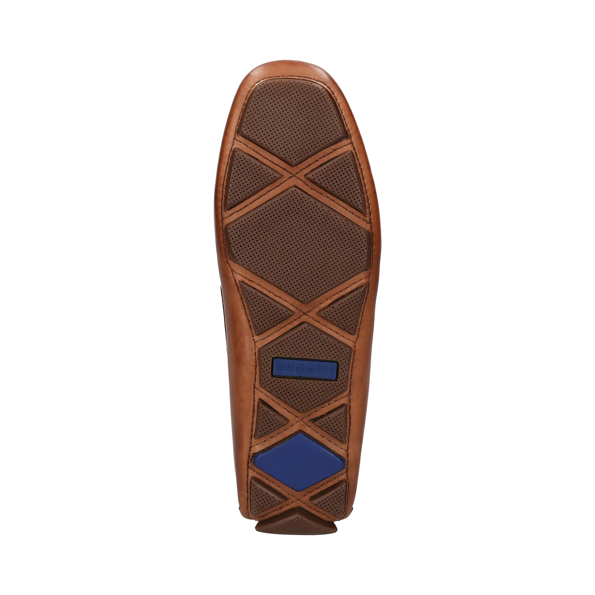 Leder Mokassin cognac