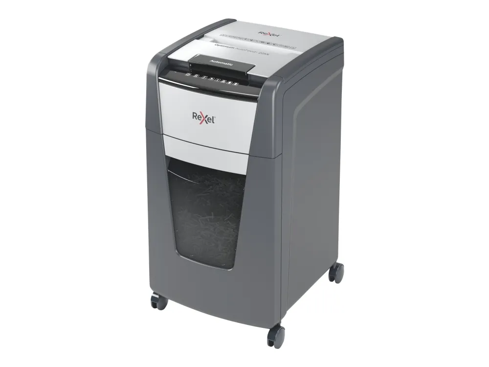 Makulator Rexel Optimum AutoFeed  225X krydsmakulering 4x25 mm (P-4)