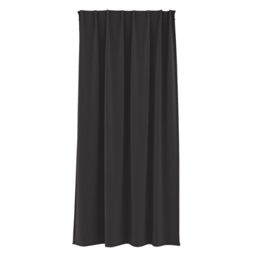 GAMMA kant en klaar gordijn 100% verduisterend zwart (kleurnr. 1391) 140x270 cm (bxh)