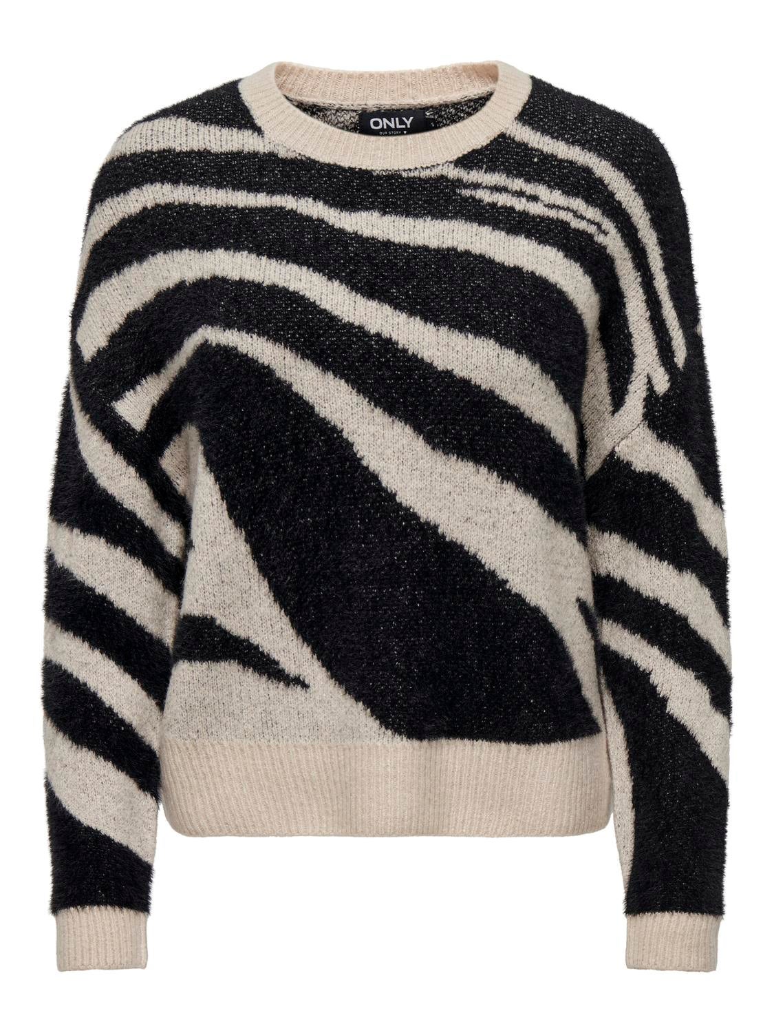 ONLGIANNA Strickpullover Black