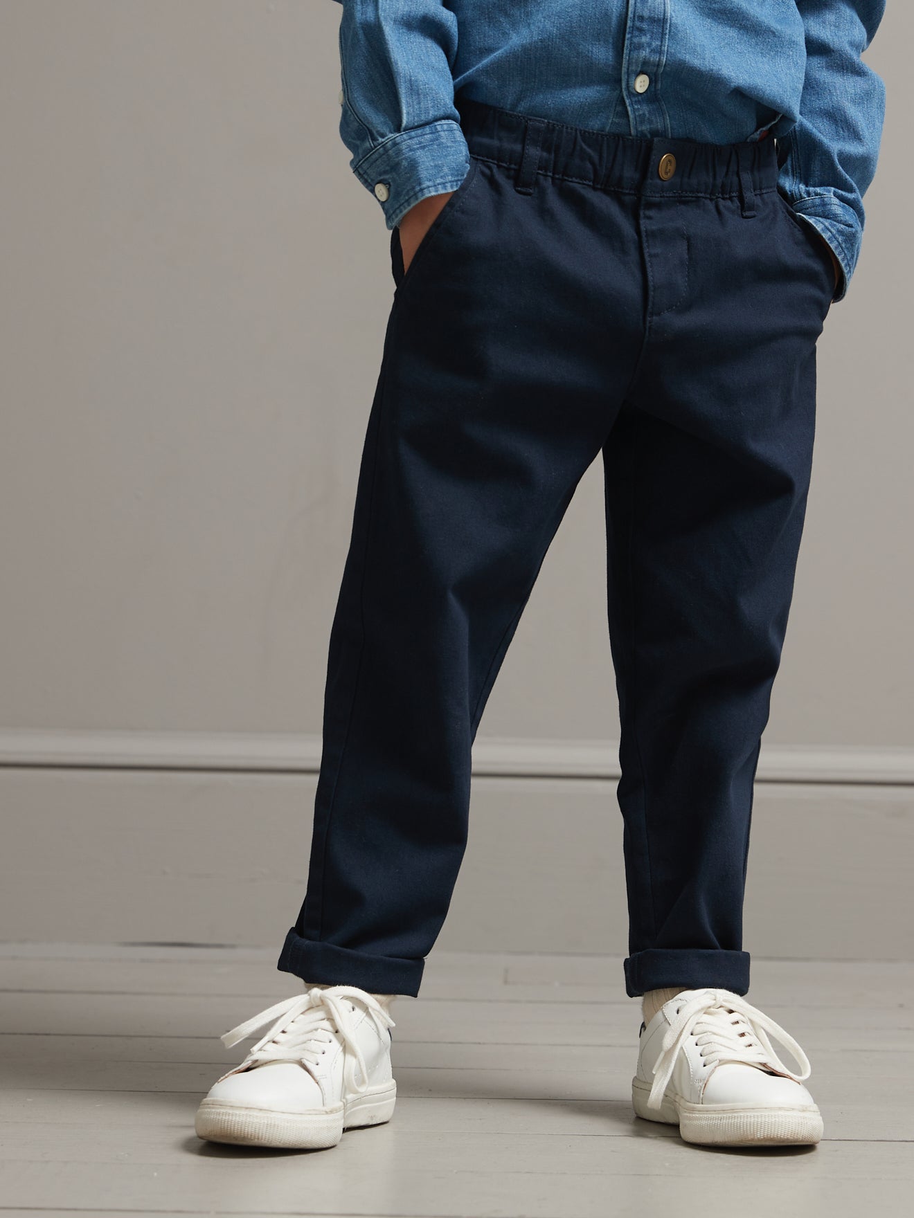 Pantalon Garçon taille élastiquée