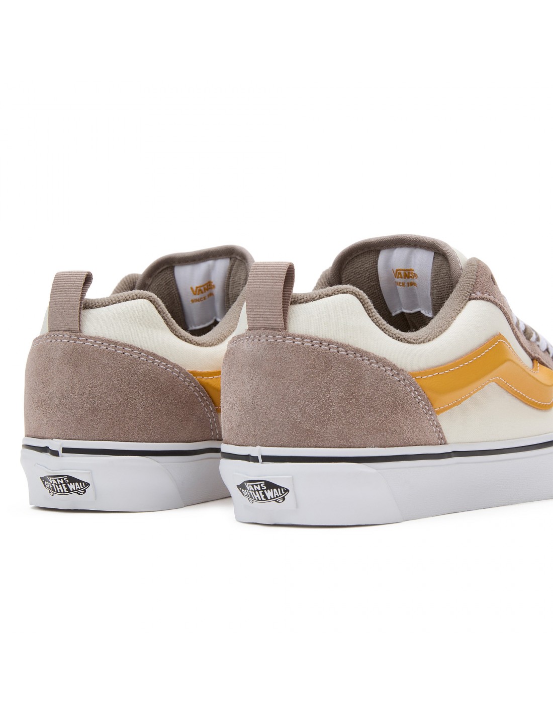 vans Sneakers Femme ua knu skool Marron/Jaune