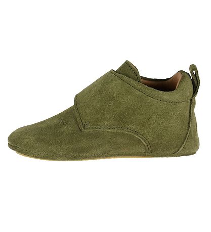 Above Copenhagen Lederhausschuhe - Green Suede