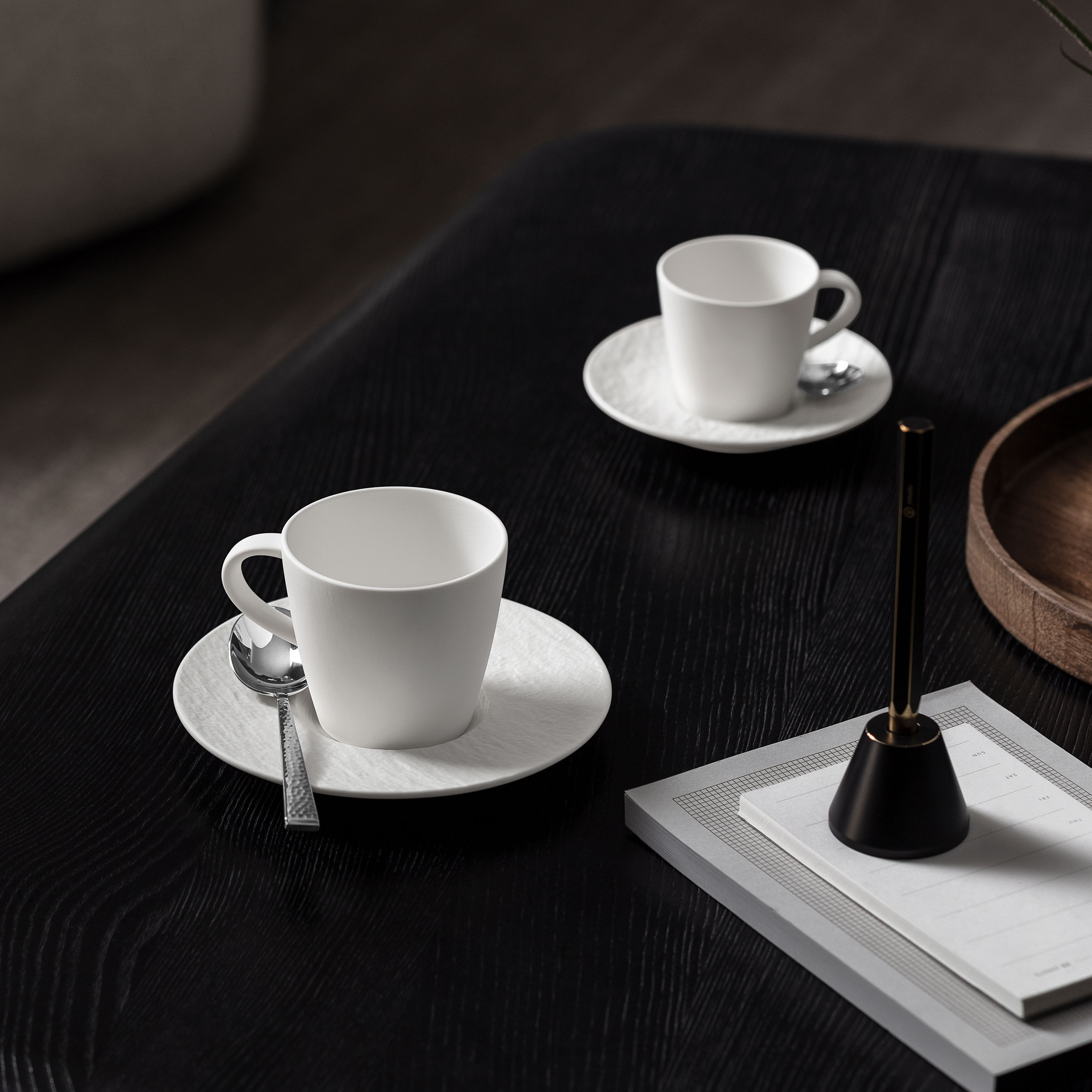 Manufacture Coffee cup White, 5.5 oz, Premium Porcelain