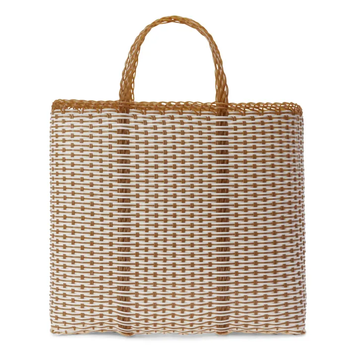 Palorosa Cabas Trama Bicolor L | Tabac