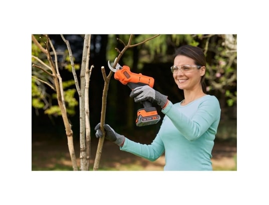 BLACK & DECKER - Sécateur électrique Sécateur black+decker - batterie lithium 18v 2ah - capacité