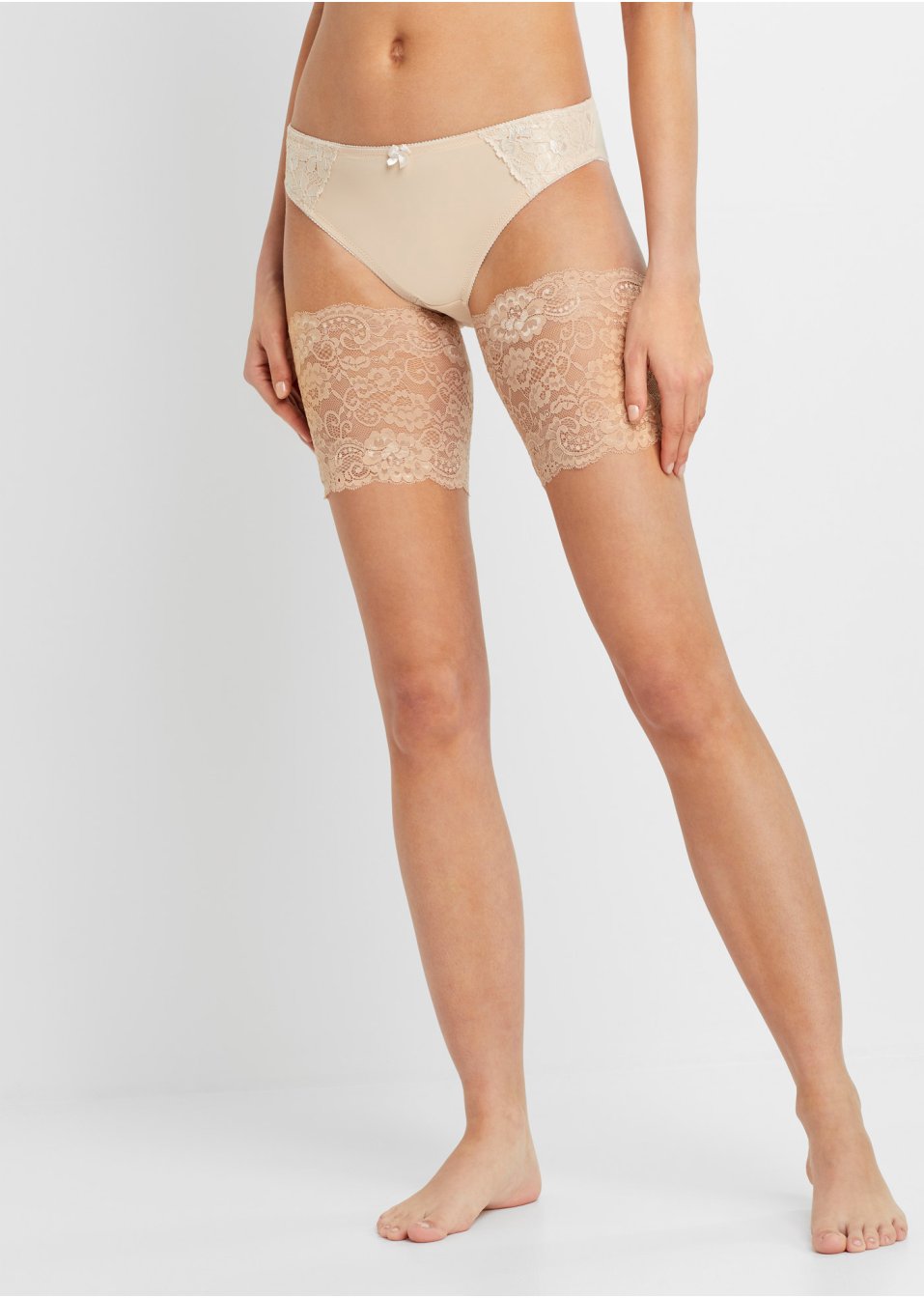 Bandes cuisses anti-frottement en dentelle