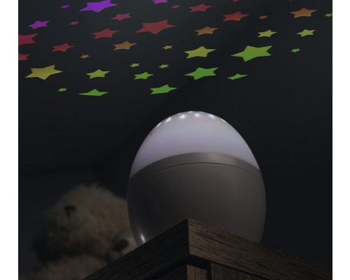 Starlino LED Nachtlampje Sterrenprojector Op Batterijen Wit