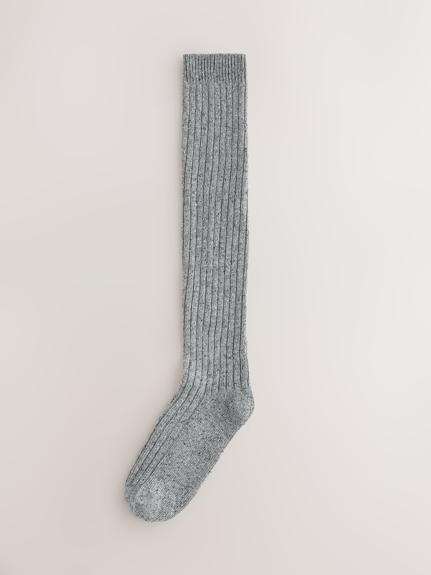 Neutraal - Thermal Wool Blend Knee High Socks 2 Pack With Silk