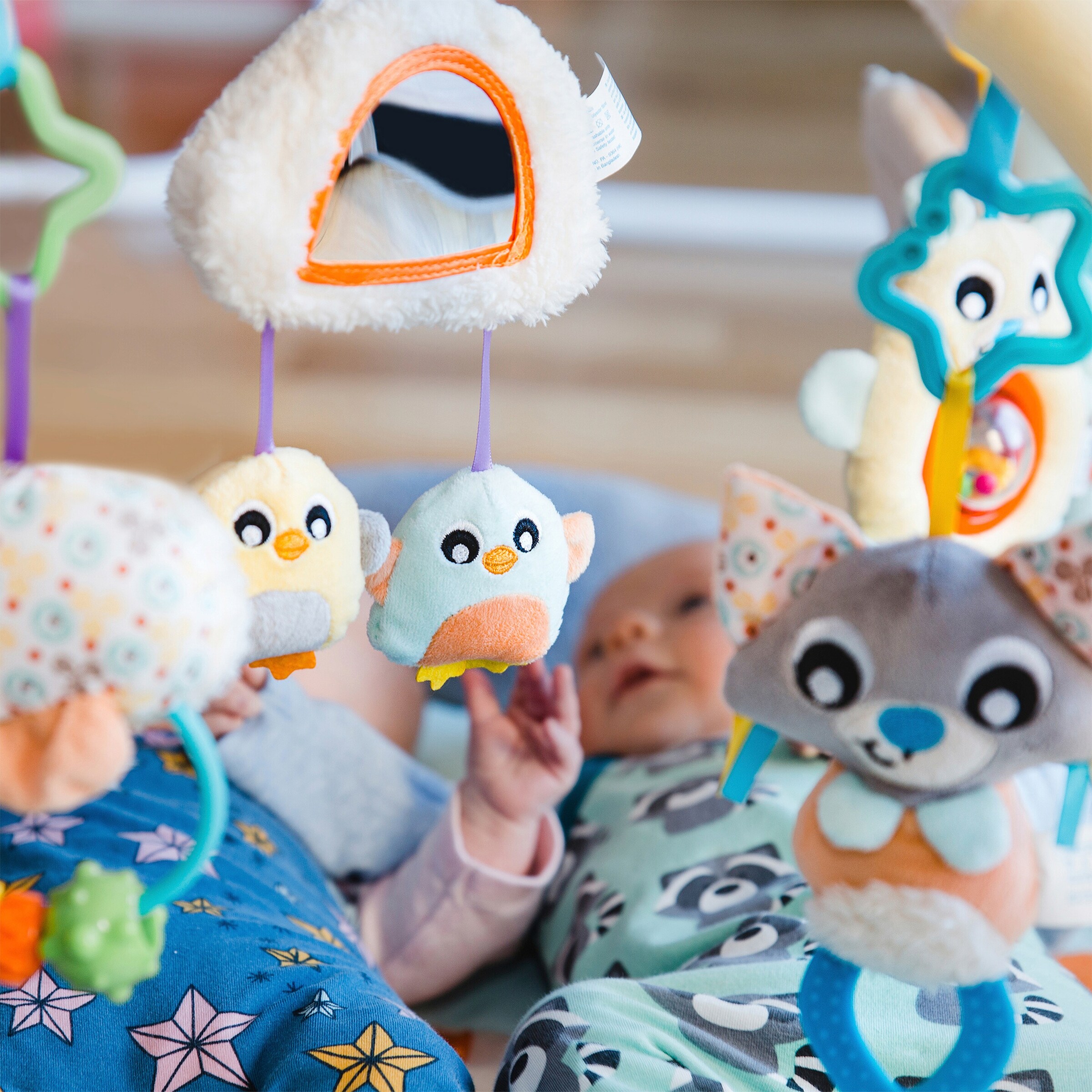 Playgro Spielbogen mit Krabbeldecke Pinguin