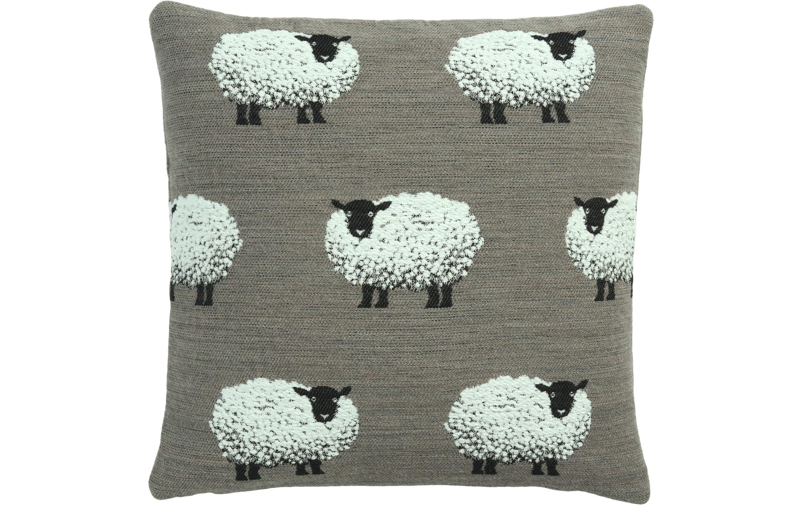 Kissenbezug Fluffys Gang 40 x 40 cm, TaupeKissenhülle
