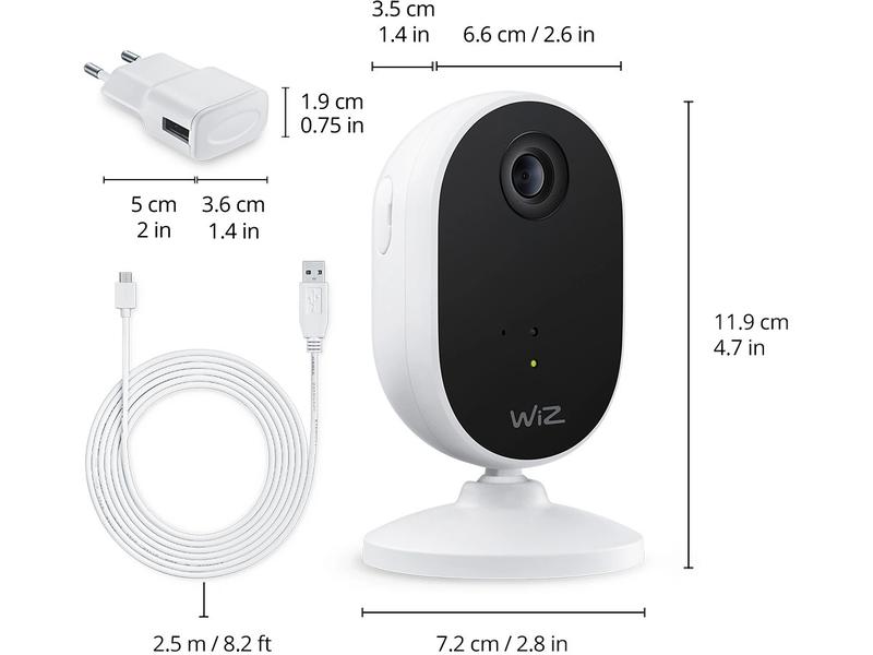 WiZ Indoor Camera mit WiFi Netzwerkkamera