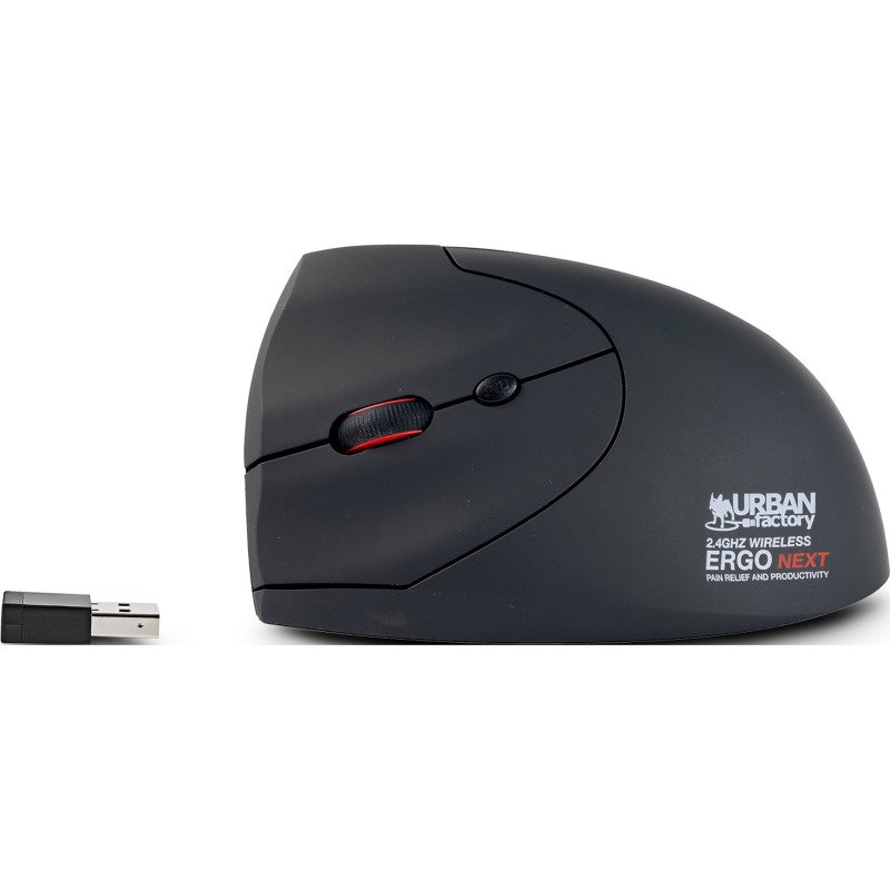 Souris Urban Factory ergonomique verticale sans fil pour gaucher