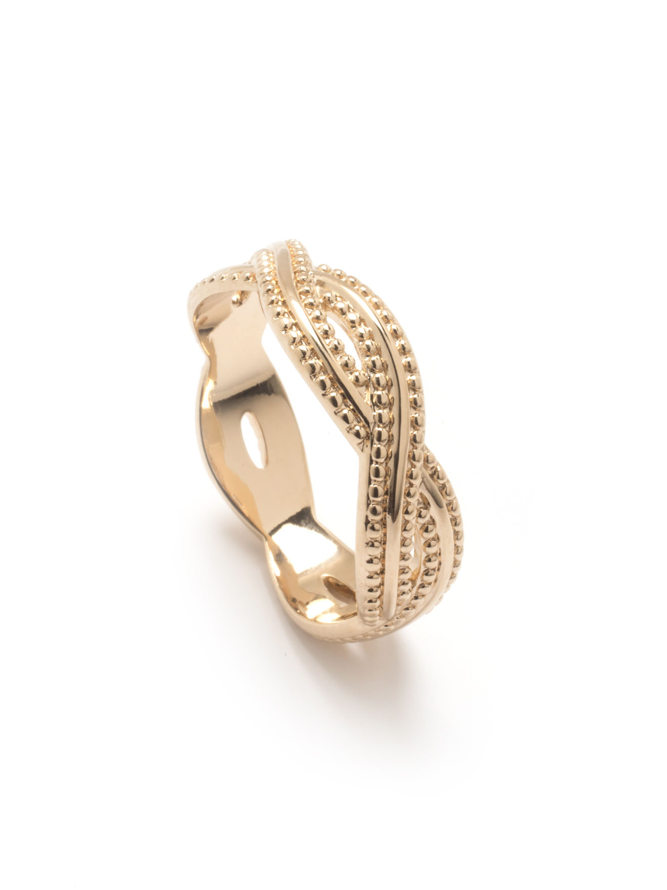Bague torsadée