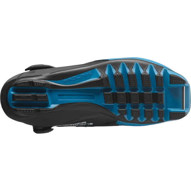 S/LAB SKIATHLON CS  Junior - Skating|Classic-Langlaufschuhe Kids Black/ProcessBlue