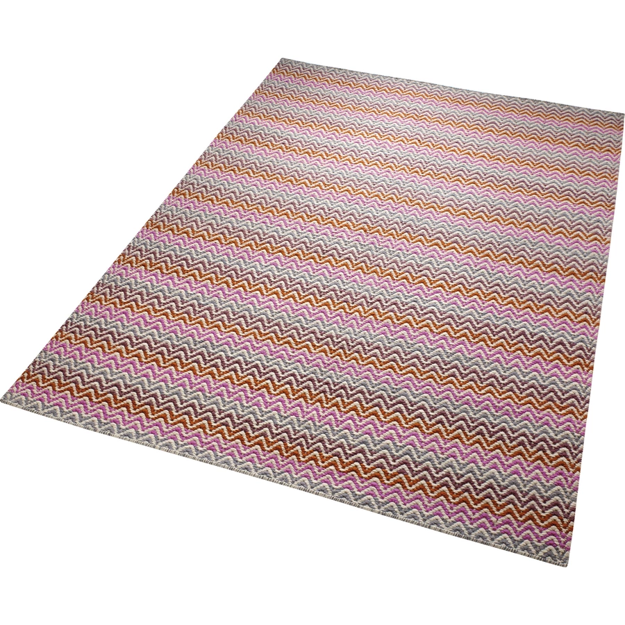 Esprit Kurzflorteppich Massoni pink