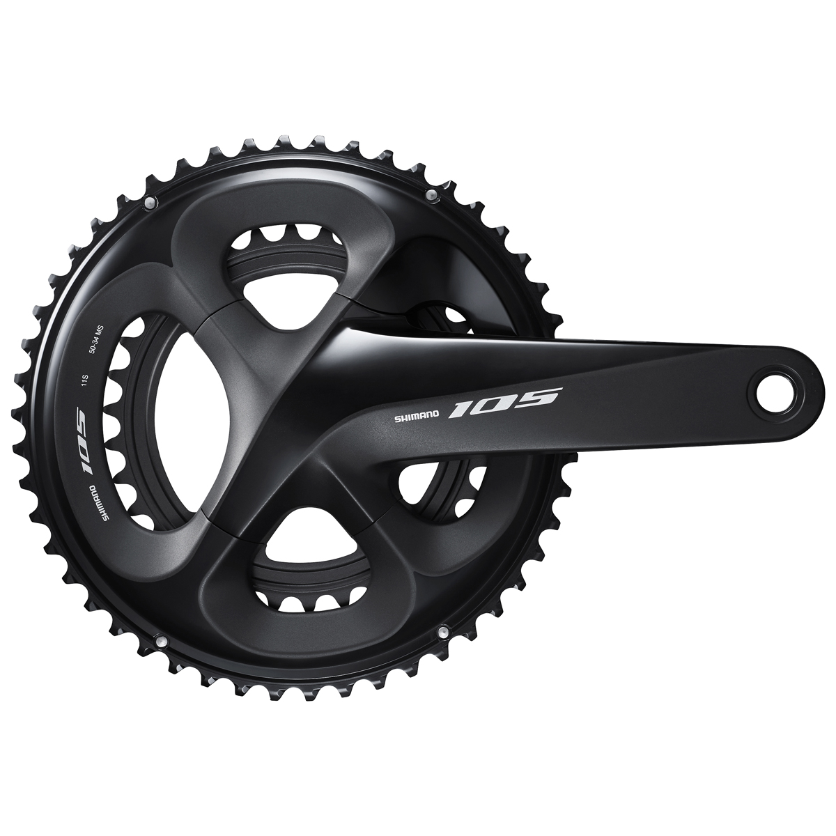 Shimano 105 R7000 Kranksæt Sort 53/39 172,5 mm