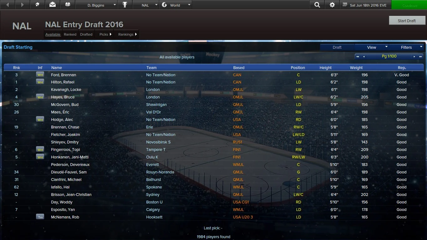 Eastside Hockey Manager- PC