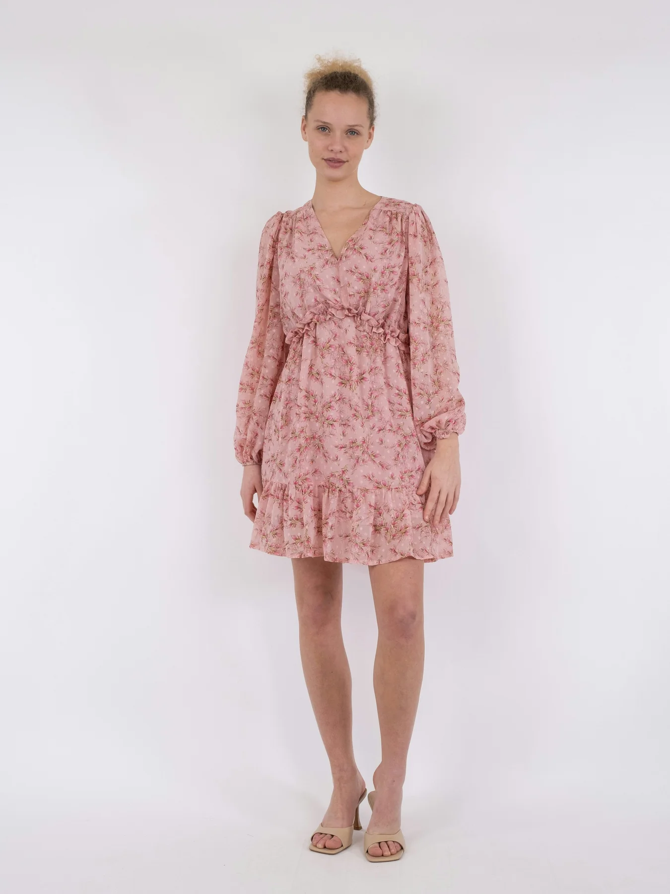Neo Noir Bethie Dot Print Dress