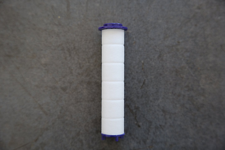 Lot de 3 recharges filtration coton pour douchette Helisseo Change your life