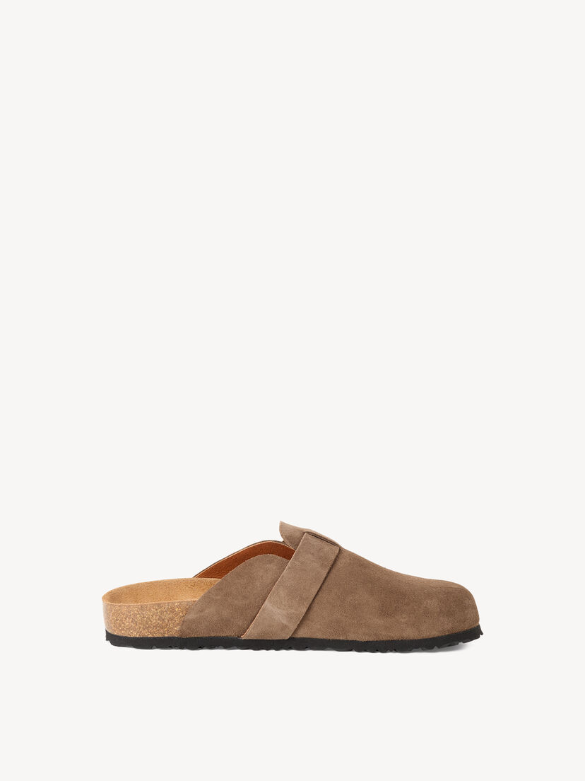 Leren Slipper - bruin