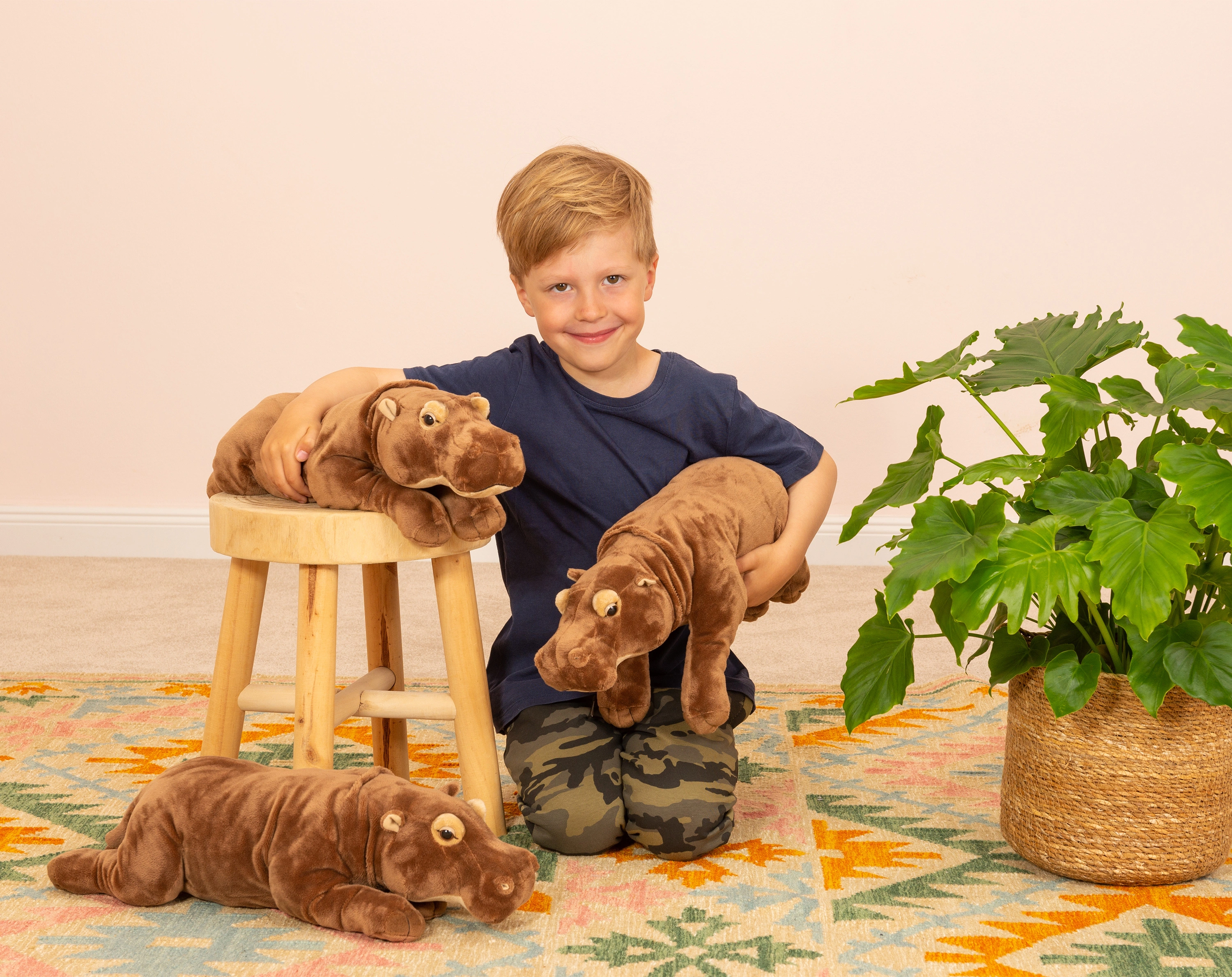 Kuscheltier NILPFERD (45cm)