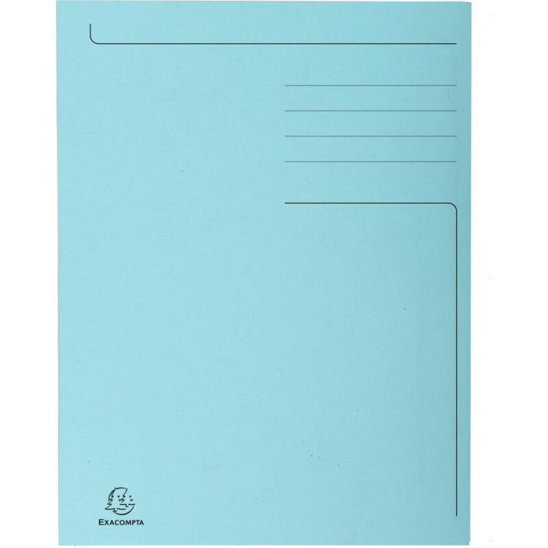 Chemise imprimée 3 rabats Forever® 280gm2 - Couleurs assorties