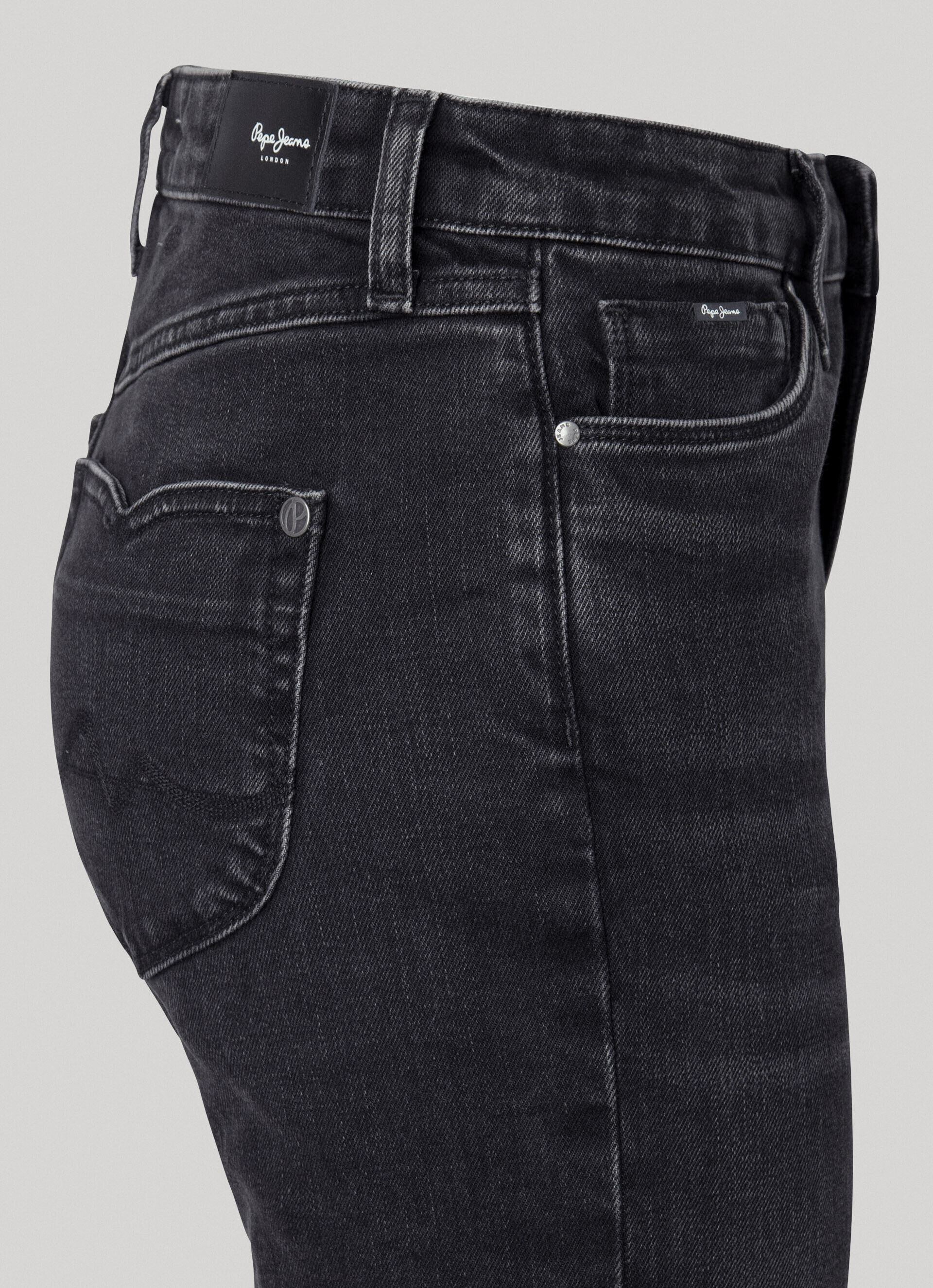 Calça jeans Willa Fit Flare de cintura alta - jeans