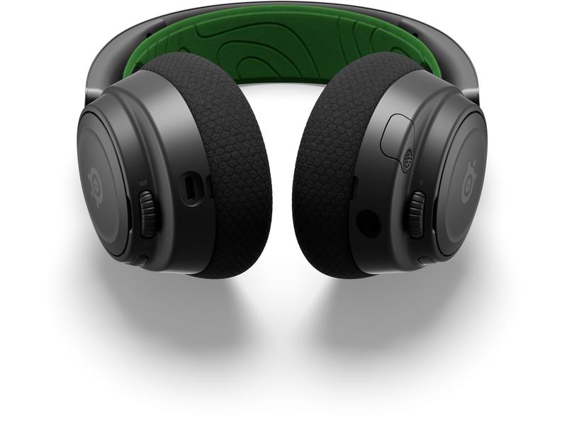 Steel Series Headset Arctis Nova 7X Grün/Schwarz Kabelloses Gaming-Headset mit Surround-Sound