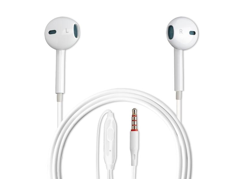 4smarts In-Ear-Kopfhörer Melody Lite Weiss Universal Headset Melody Lite