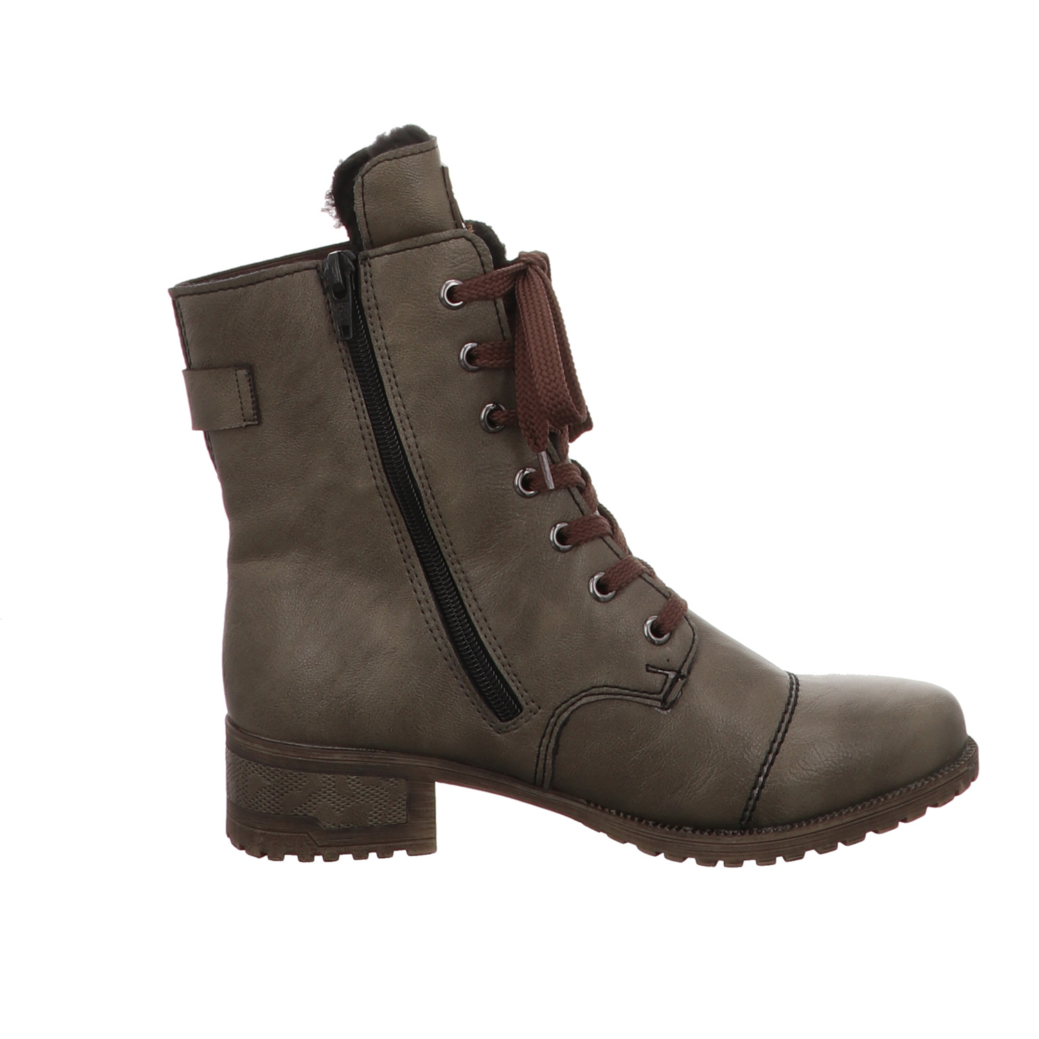 Rieker Schnürstiefel grün
