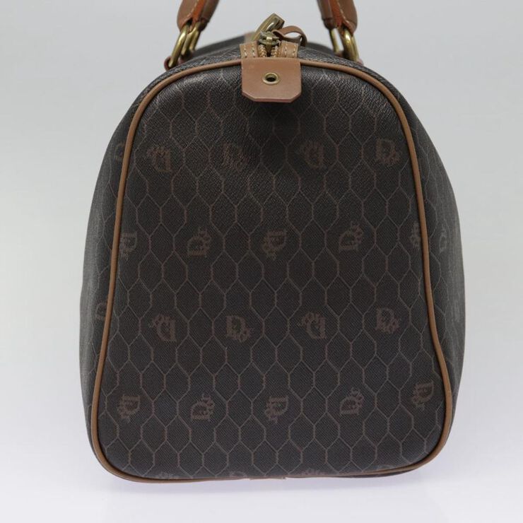Dior Vintage Dior Boston Bag Brown