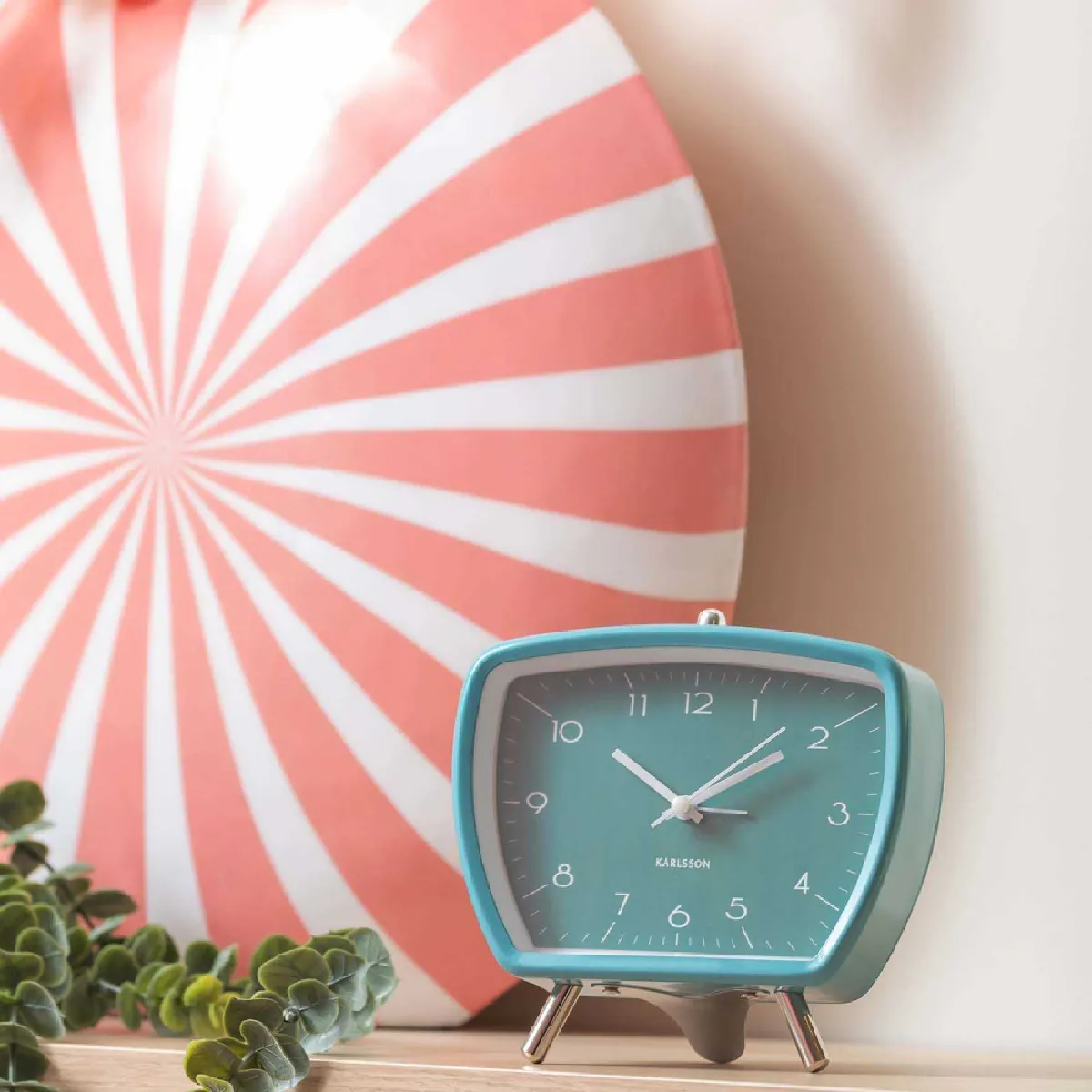 Karlsson Réveil Candy Circus - Turquoise