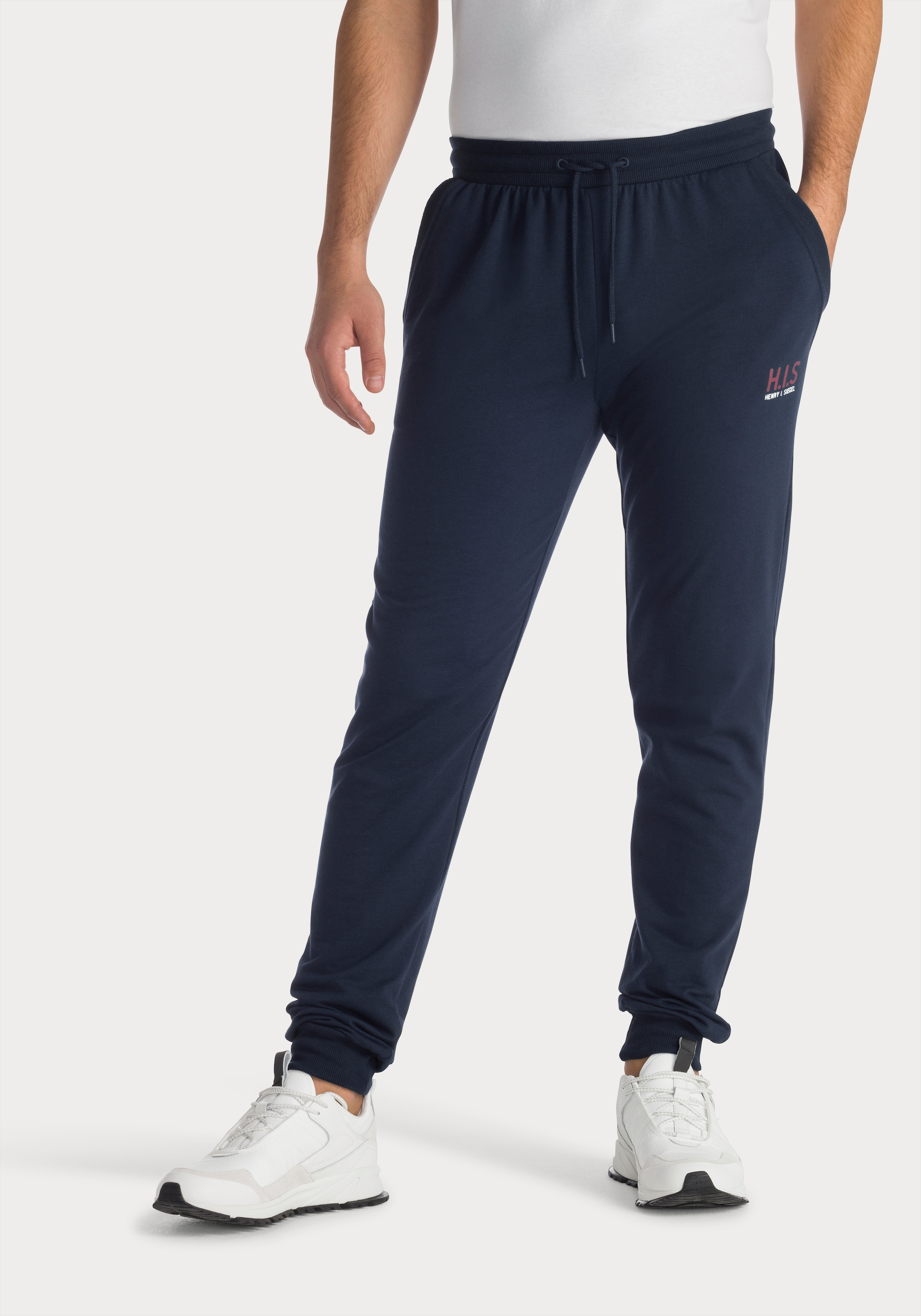 H.I.S Sweathose  Jogginghose mit kleinem Logodruck