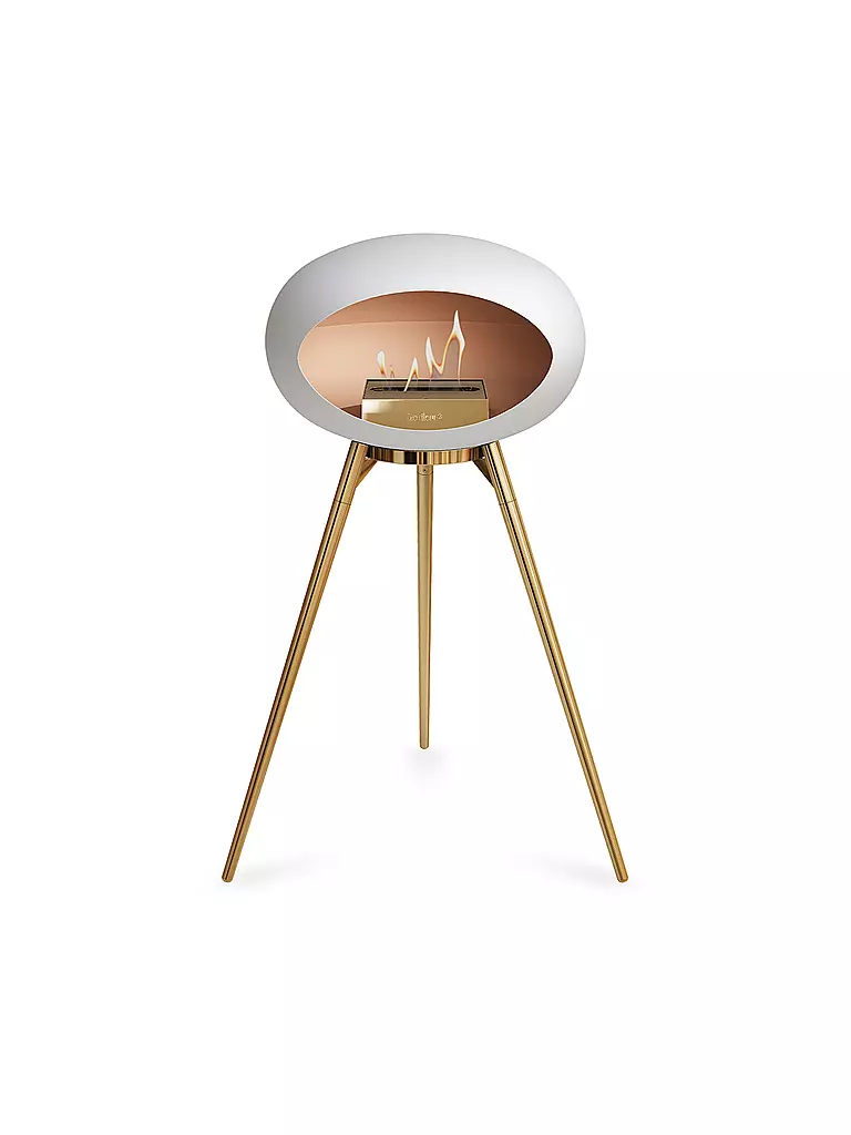 LE FEU Kamin LE FEU GROUND HIGH Weiss/Rosegold weiss
