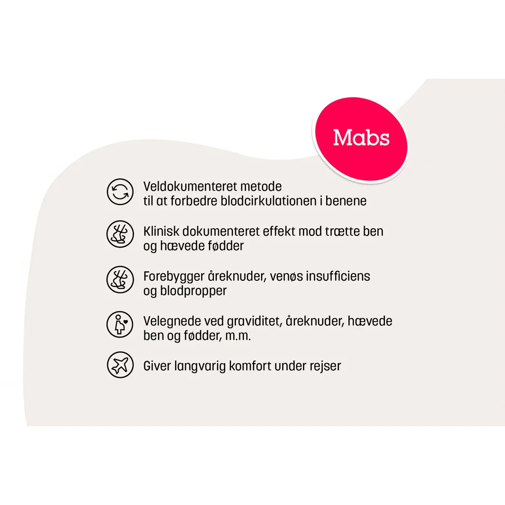 Mabs Nylon Tights Pregnant - Flere størrelser