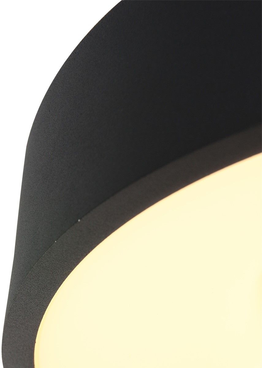 Plafondlamp 2562ZW Ringlede ⌀38  x H9 cm