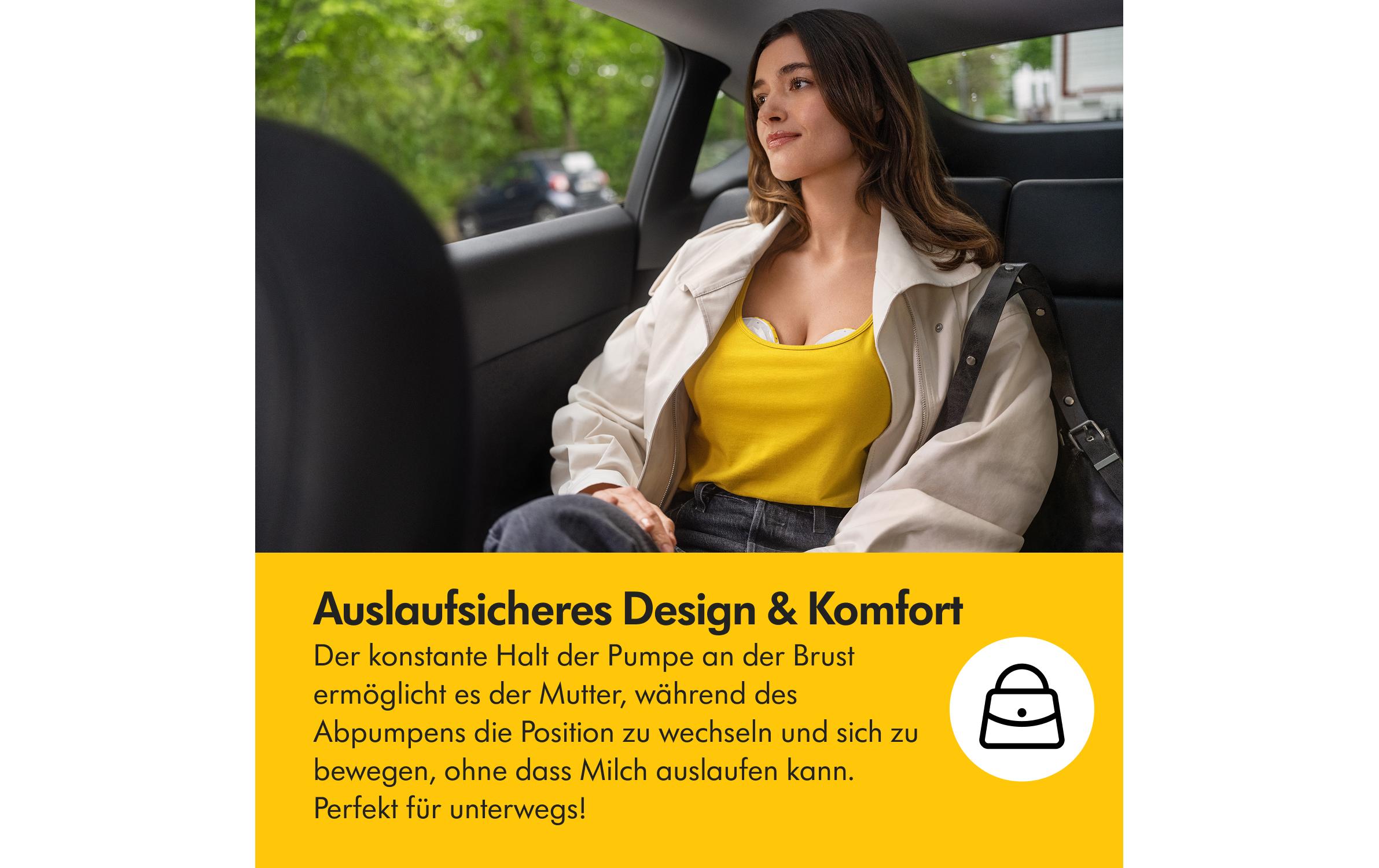 Milchpumpe Magic InBra doppel Elektrisch<br>Tragbare Doppelmilchpumpe