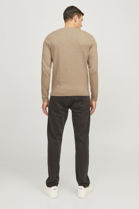 JJ Rebel beige heren trui