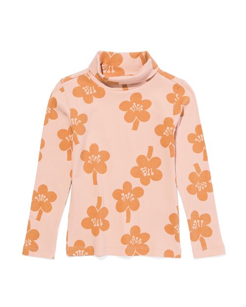 t-shirt enfant côtelé avec col blanc cassé
