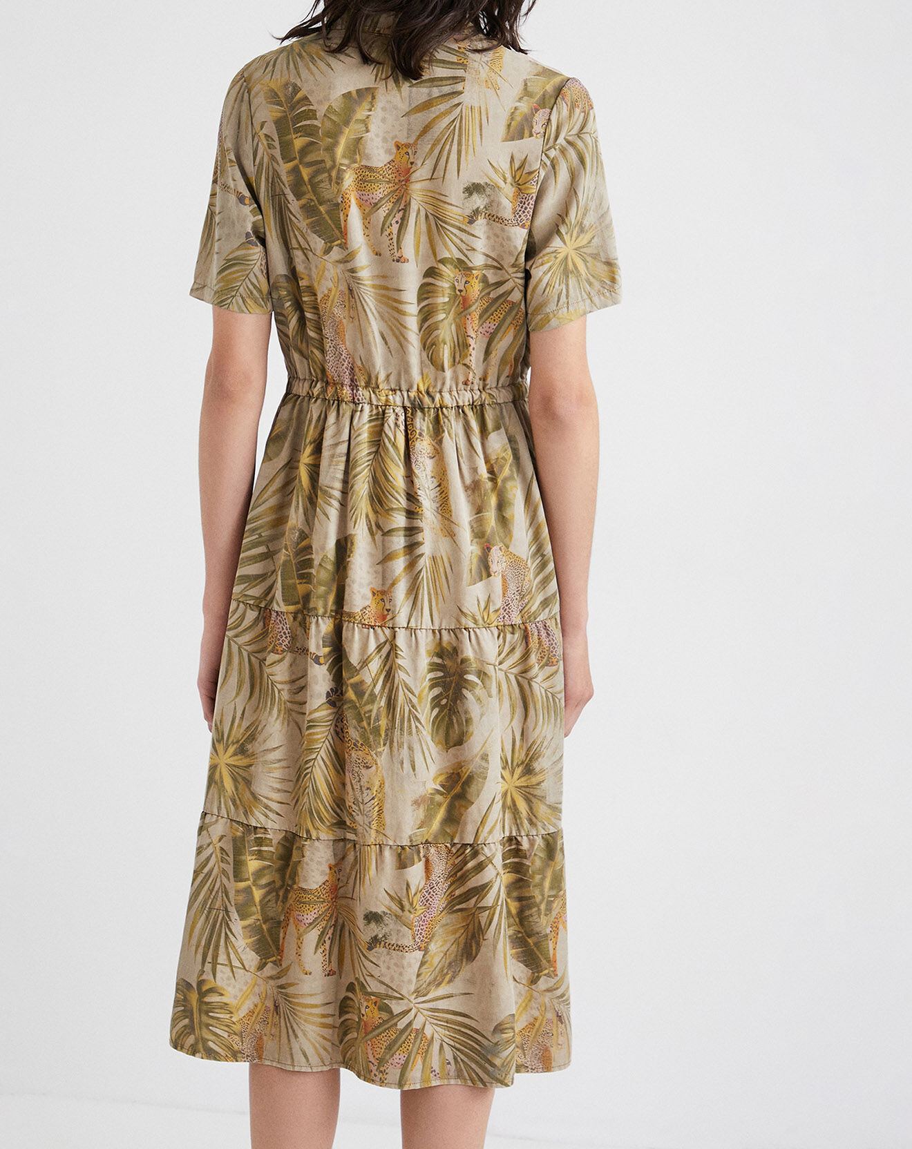 Desigual Robe Frieda verte