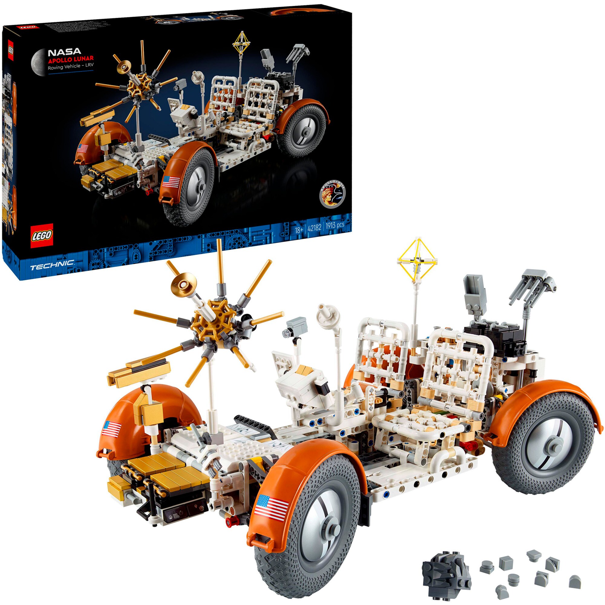 LEGO Konstruktionsspielzeug Technic NASA Apollo Lunar Roving Vehicle (LRV)