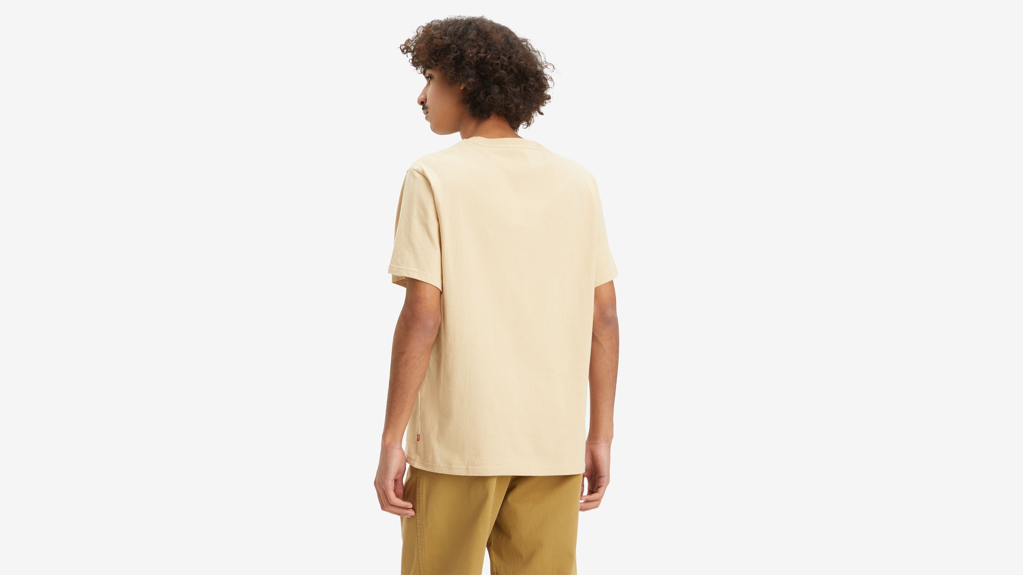 T-shirt graphique Relaxed - Corded Headline Safari - kaki
