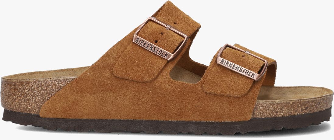 BIRKENSTOCK cognac birkenstock slippers arizona dames