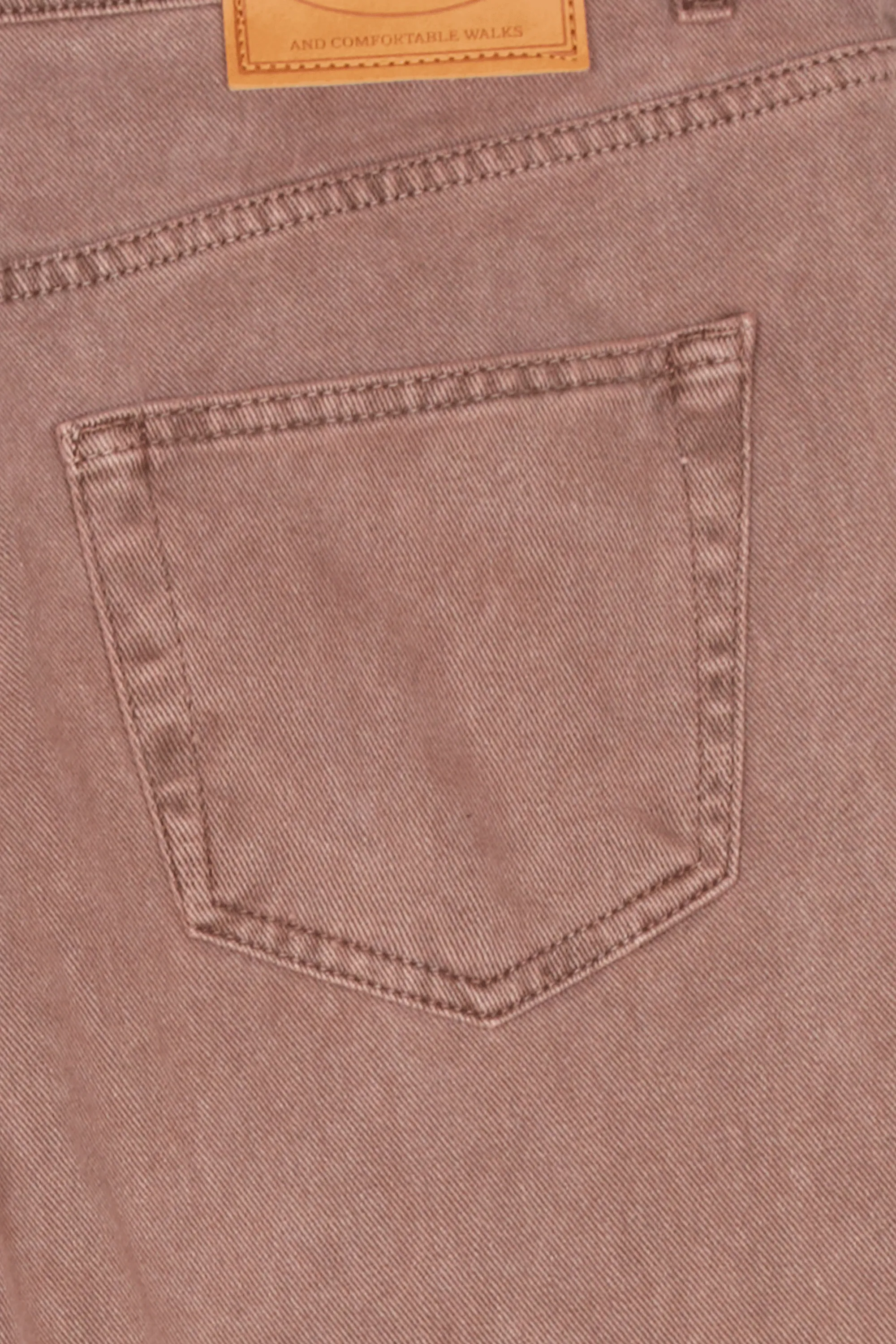 WALK IN PARIS Jean Le baggy grenat Rouge
