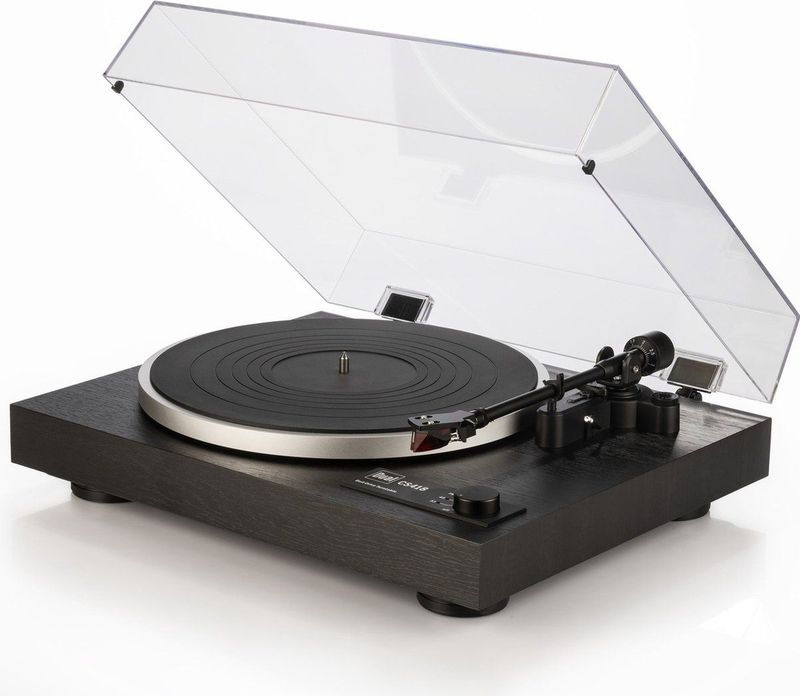 Dual - CS 418 - HiFi-Platenspeler - Zwart - MDF Behuizing
