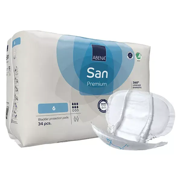 Abena Frantex San Premium Proteção Anatômica Tamanho 6 34 unidades