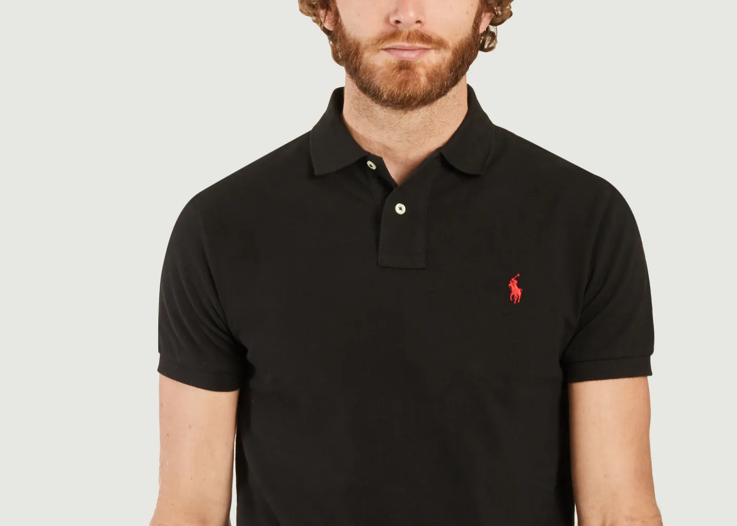 Polo cintré en coton piqué Polo Ralph Lauren